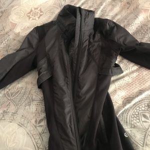 lululemon athletica Jackets & Coats - Lululemon zip up jacket with optional hood lululemon athletica Jackets & Coats - Lululemon zip up jacket with optional hood